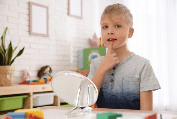 Lispeln Kinder